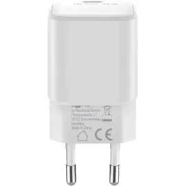 goobay USB-CTM PD Schnellladegerät (45 W) weiß 65332 - Weiß