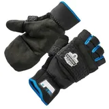 Ergodyne Proflex 816, Werkstatthandschuhe Schwarz Kunstleder, Fleece