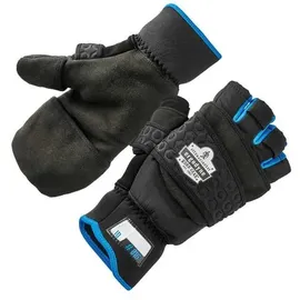 Ergodyne Proflex 816, Werkstatthandschuhe Schwarz Kunstleder, Fleece