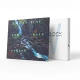 build-yours WordClock Jupiter Moderne LED Wanduhr mit Worten | Digitale WortUhr - Dark Forest