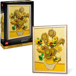 LEGO Art Vincent van Gogh – Sonnenblumen - 3D-Gemälde zum Bauen 31215