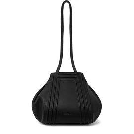 Gretchen Schultertasche Leder Black