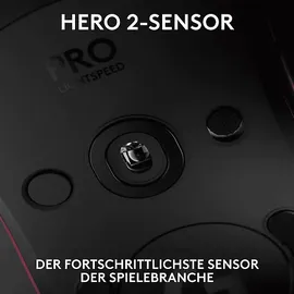 Logitech PRO 2 LIGHTSPEED für Rechts- und Linkshänder Gaming-Maus, Magenta