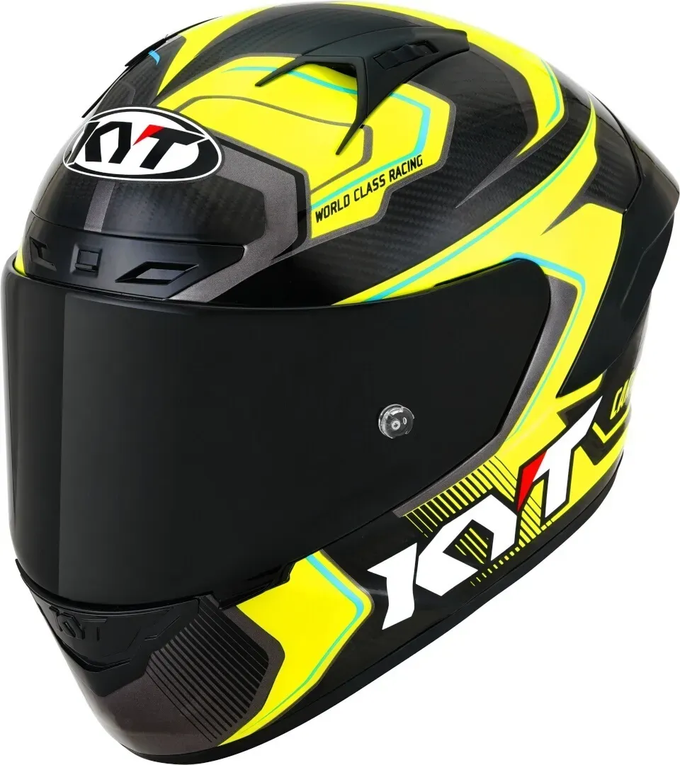 KYT NZ Race Carbon Competition Helm, geel, M Voorman