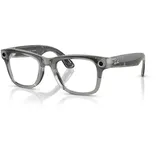 Brille Ray-Ban | META (Gen 2) Wayfarer Shiny Transparent Grey mit Transitions / 0RW4012 6840MF Limited Edition