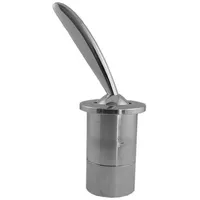 Duravit Drücker Philippe Starck Ersatzteil, für Spülkasten, chrom