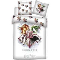BrandMac Harry Potter Bettwäsche 140x200 Weiß