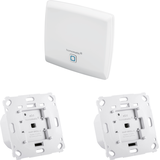 Homematic IP Rolladensteuerung für 2 Rollläden HmIP-BROLL-2 für Markenschalter &...