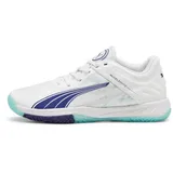 Puma Accelerate Turbo W+ Hallenschuhe Damen 01 white/electric peppermint 36