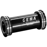Cema Bb86-bb92 Stainless Steel Shimano Lagerschalen - Black - 86.5/92 mm