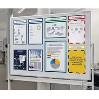 Magnetoplan Magnetrahmen grün A4, 5 St.