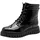 Marco Tozzi Damen Stiefeletten zum Schnüren mit Reißverschluss Plateau, Schwarz (Black Patent), 37