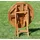 ALEOS. Gartentisch Ø 80 x 75 cm Braun