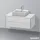Duravit XSquare Waschtischunterschrank, 2 Schubkästen, weiß seidenmatt