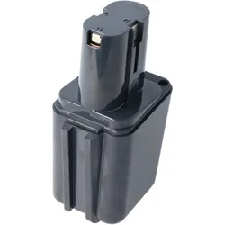 AccuCell Akku passend für Bosch 2607300002 9,6 Volt 2Ah schmal Abmessungen 126x70x54mm und Bilder exakt vergleichen