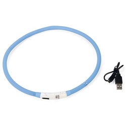Karlie Hundeleine Karlie Visio Light LED-Leuchtschlauch mit USB - Blau