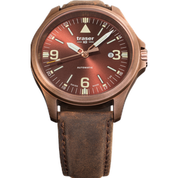 Traser H3 Active Lifestyle Collection P67 OfficerPro Automatic Bronze Brown 108073 - bronze,braun - 45mm