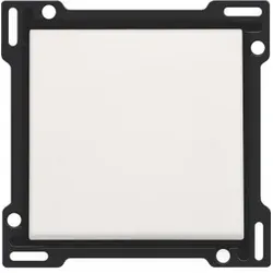 Niko Züblin 101-61105 Abdeckung für elektronischen Einfach Schalter oder Taster, white 10161105