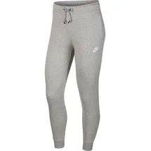 Nike Essential Fleece Jogginghose grau/weiß M