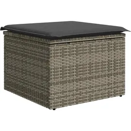 vidaXL Garten-Sofa-Set 9-tlg. Grau