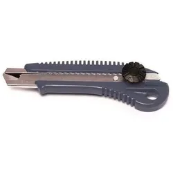 Stammartikel Maler-Cuttermesser 18mm schwere Handwerkerausführung blau