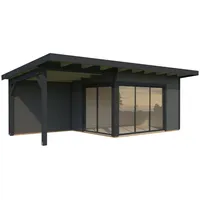 Palmako Gartenhaus Andrea 11,2 +7,9 m2 Slide Plus mit
