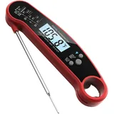 Digitale Fleischthermometer eignen sich zum Kochen und Grillen. Sie liefern sofortige Messwerte und sind wasserdicht. Ausgestattet mit einer