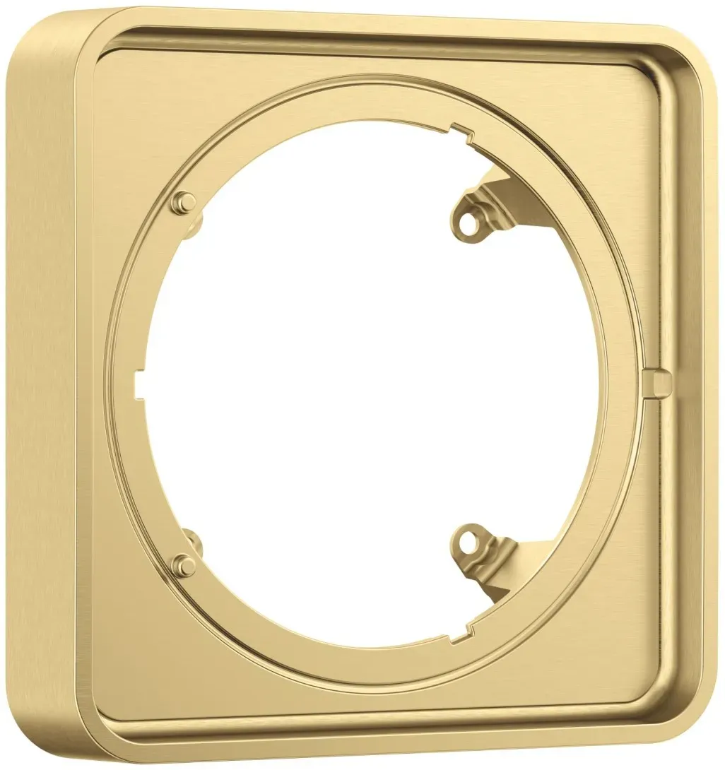 Hansgrohe Verlängerungsrosette AXOR ShowerSelect ID softsquare 22 mm brushed gold optic, 13643250 13643250