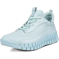 ECCO Sneaker Gruuv (Leder) hellblau Damen