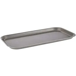 APS Servier-Tablett Edelstahl VINTAGE 34 x 18 cm, H: 1,5 cm