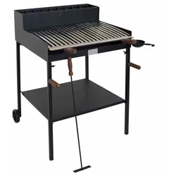 Cruccolini Belvedere Maxi - Handgefertigter Grill aus Eisen für Holz und Kohle