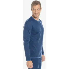 Schöffel Merino Sport Shirt 1/1 Arm M, temperaturregulierendes Langarmshirt, atmungsaktives Funktionsunterwäsche-Shirt in Wollqualität, imperial b, L