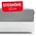 Bett1.de Spannbettlaken BODYGUARD 180-200 x 200 cm silber