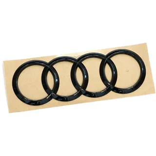 Audi 8Y4071802 Ringe Logo Black Edition Emblem Blackline, schwarz *** nur für Sportback ***