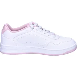 Puma Damen Court Classy Turnschuhe, Puma White Whisp Of Pink Puma Silver, 38.5 EU - 5,5 UK