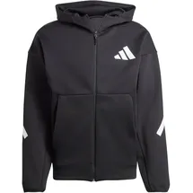 Adidas Z.N.E. Reißverschlusspullover Black / White XL