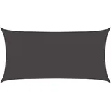 vidaXL Sonnensegel Anthrazit 2,5 x 6 m HDPE