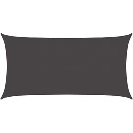 vidaXL Sonnensegel Anthrazit 2,5 x 6 m HDPE