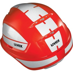 Uvex Kopfschutz rot