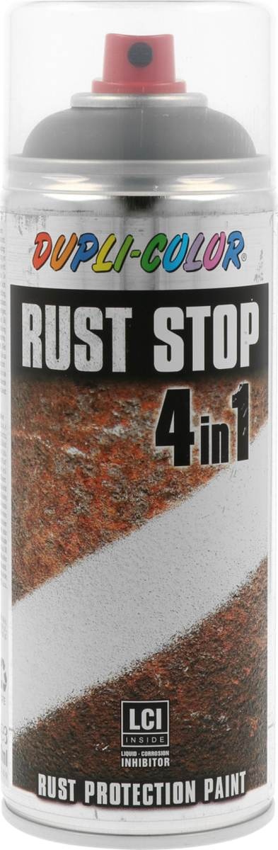 Dupli-Color Rostschutzspray 4in1 Rust Stop 400 ml, verschiedene Farben, Grundierung, Farbspray