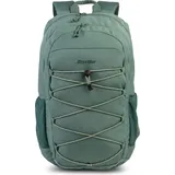 Heinrich Sieber Urban Rucksack Grau-Grün