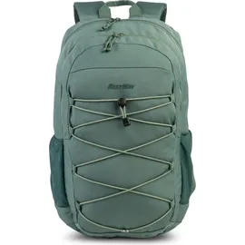 Heinrich Sieber Urban Rucksack Grau-Grün