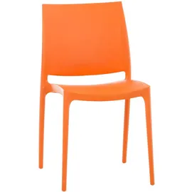 CLP Maya Stapelstuhl 44 x 50 x 81 cm orange