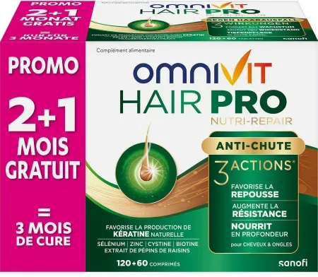 Omnivit Hair Pro 180 Tabletten Promo -40%