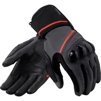 RevIt! Revit Summit 4 H2o Handschuhe - Schwarz/Dunkelgrau/Rot /