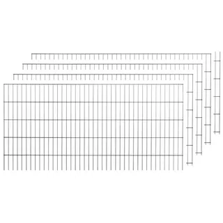 PEDDY SHIELD Doppelstabmattenzaun 3 Matten 0,83 x 6 m grün