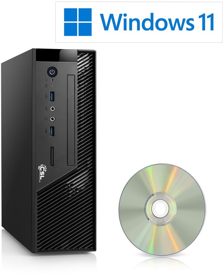 Mini PC - CSL Mini-ITX i5-14400 / 16 GB / 1000 GB M.2 SSD / Windows 11 Home