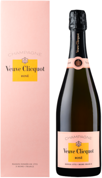 Veuve Clicquot - Brut Rosé -  Champagner - Mit Etui