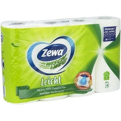 Zewa Küchenrollen »Wisch & Weg leicht« 2-lagig, 4 Rollen weiß, 23 cm