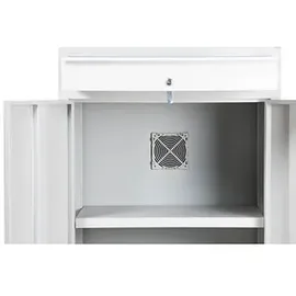 Gürkan PC-Schrank grau